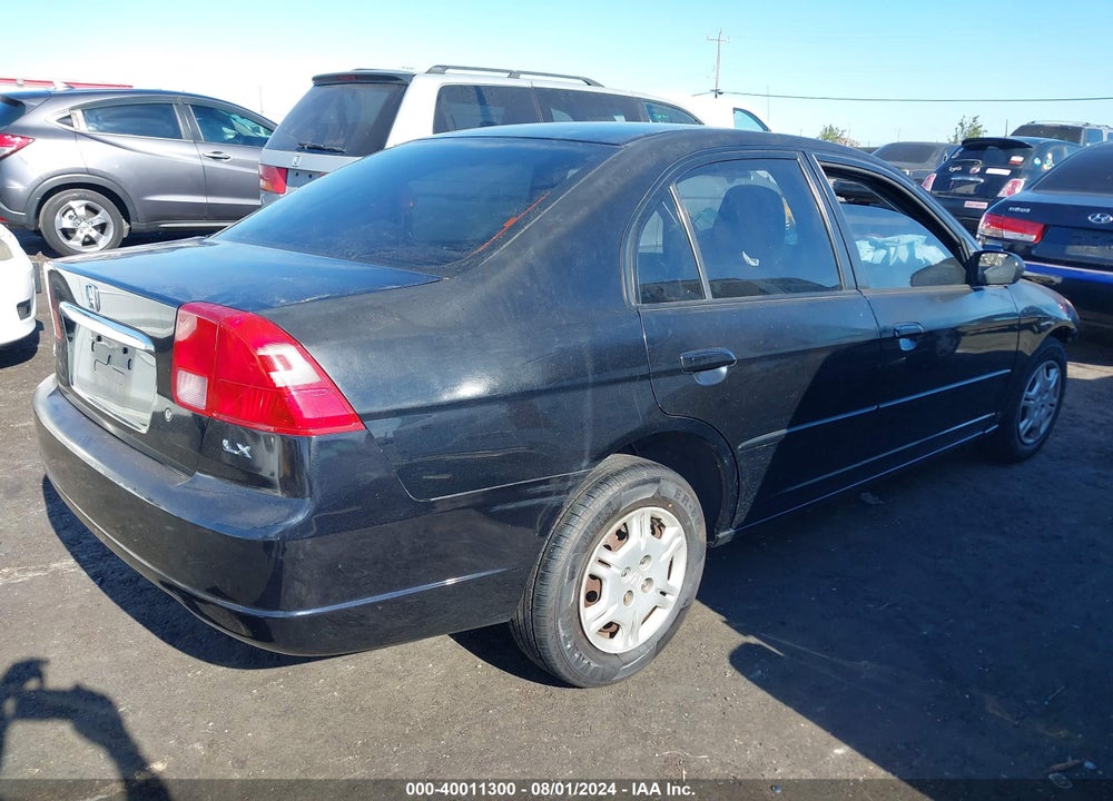 2002 HONDA CIVIC LX VIN: 2HGES16642H525516