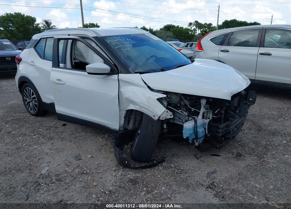 2021 NISSAN KICKS SV XTRONIC CVT VIN: 3N1CP5CV1ML481319