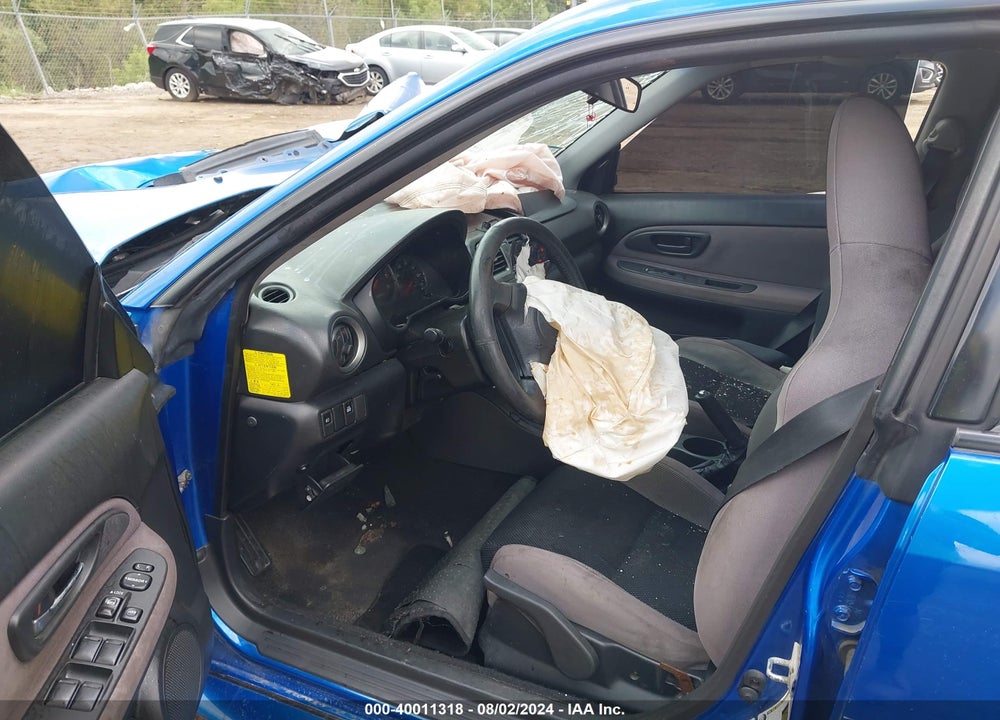 2007 SUBARU IMPREZA VIN: JF1GD74677G516874