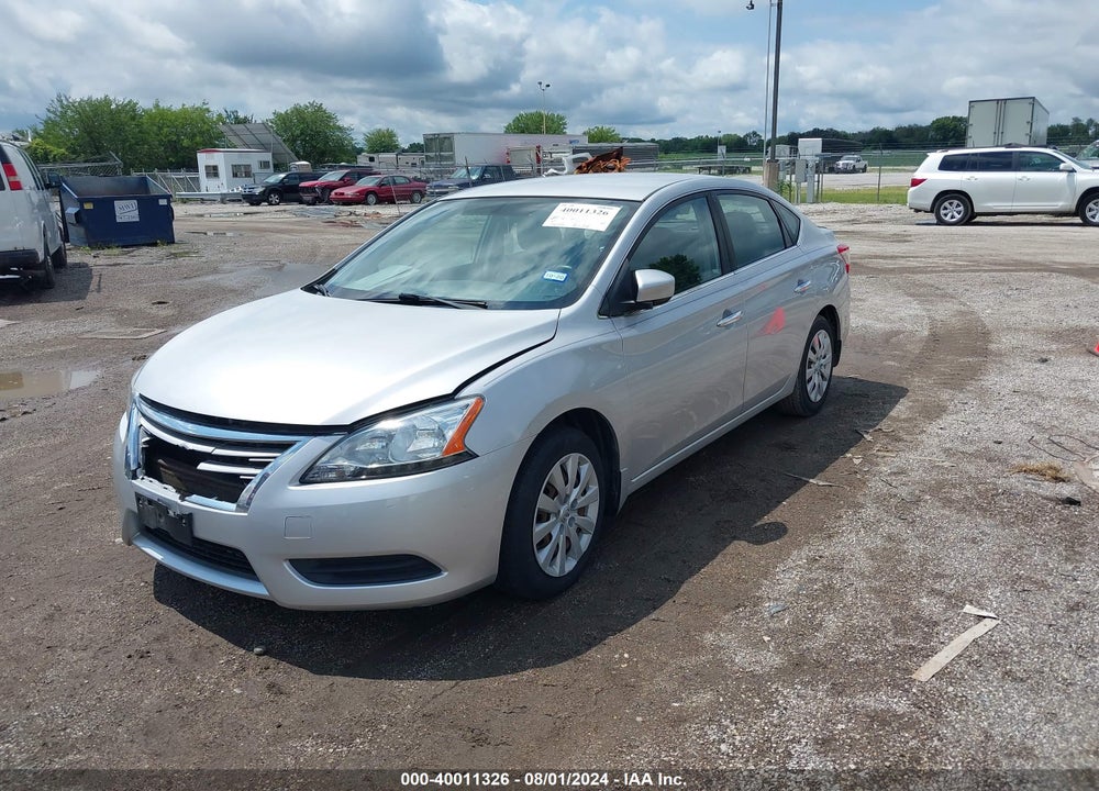 2014 NISSAN SENTRA SV VIN: 3N1AB7APXEY232382