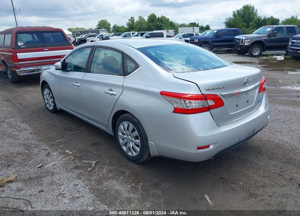 2014 NISSAN SENTRA SV VIN: 3N1AB7APXEY232382