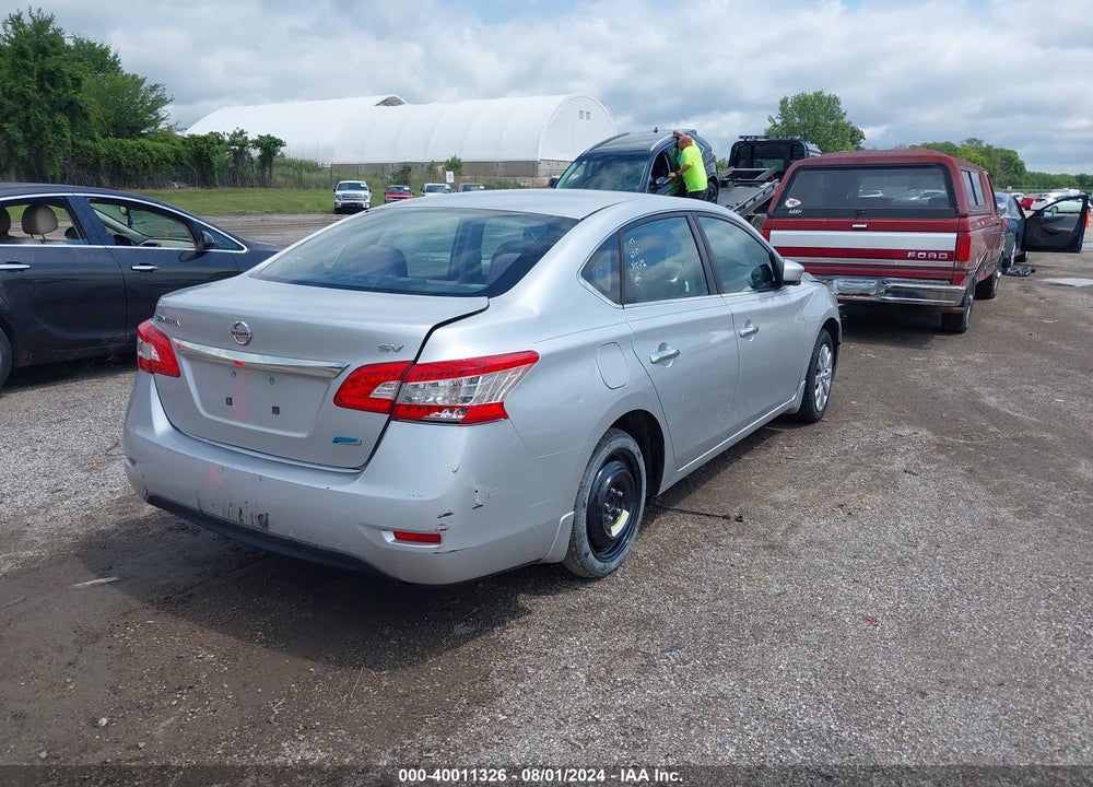 2014 NISSAN SENTRA SV VIN: 3N1AB7APXEY232382