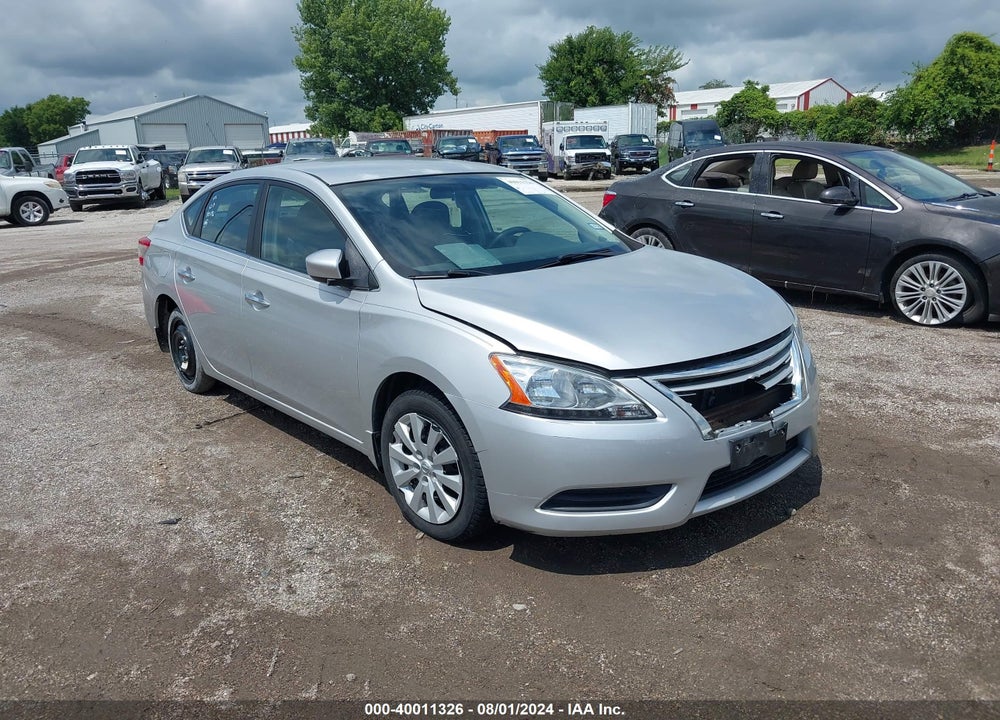 2014 NISSAN SENTRA SV VIN: 3N1AB7APXEY232382
