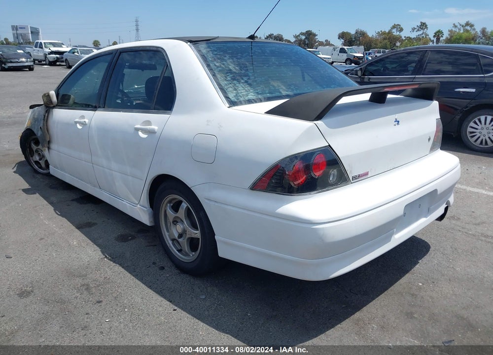 2002 MITSUBISHI LANCER OZ RALLY VIN: JA3AJ86E62U051600