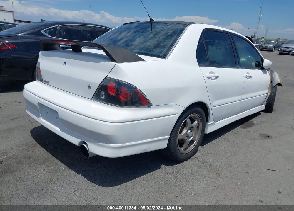 2002 MITSUBISHI LANCER OZ RALLY VIN: JA3AJ86E62U051600