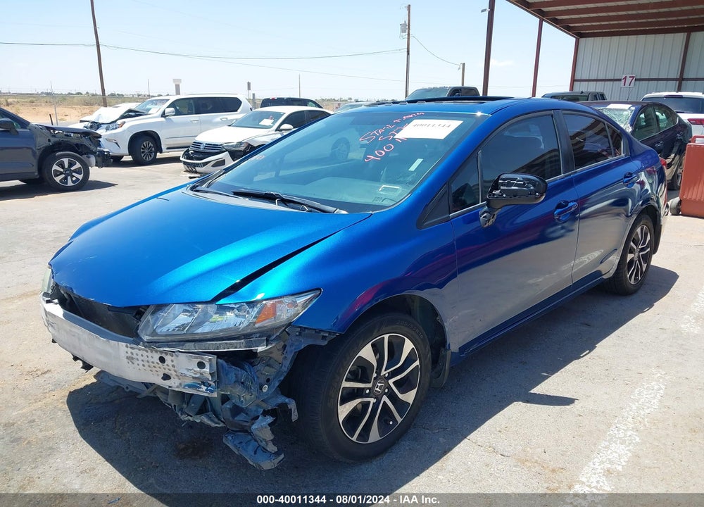 2015 HONDA CIVIC EX VIN: 19XFB2F8XFE002707