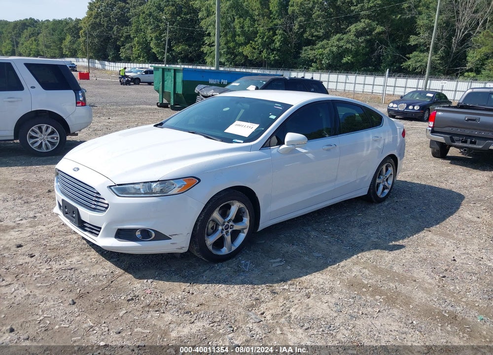 2016 FORD FUSION SE VIN: 3FA6P0HD4GR390890
