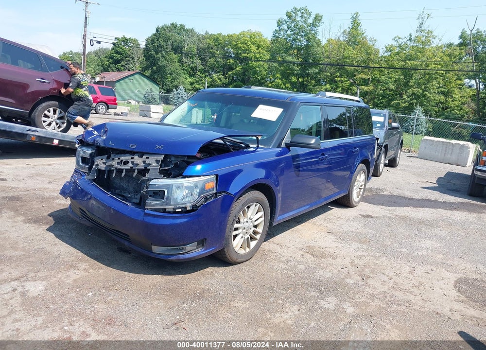 2013 FORD FLEX SEL VIN: 2FMHK6C82DBD00785