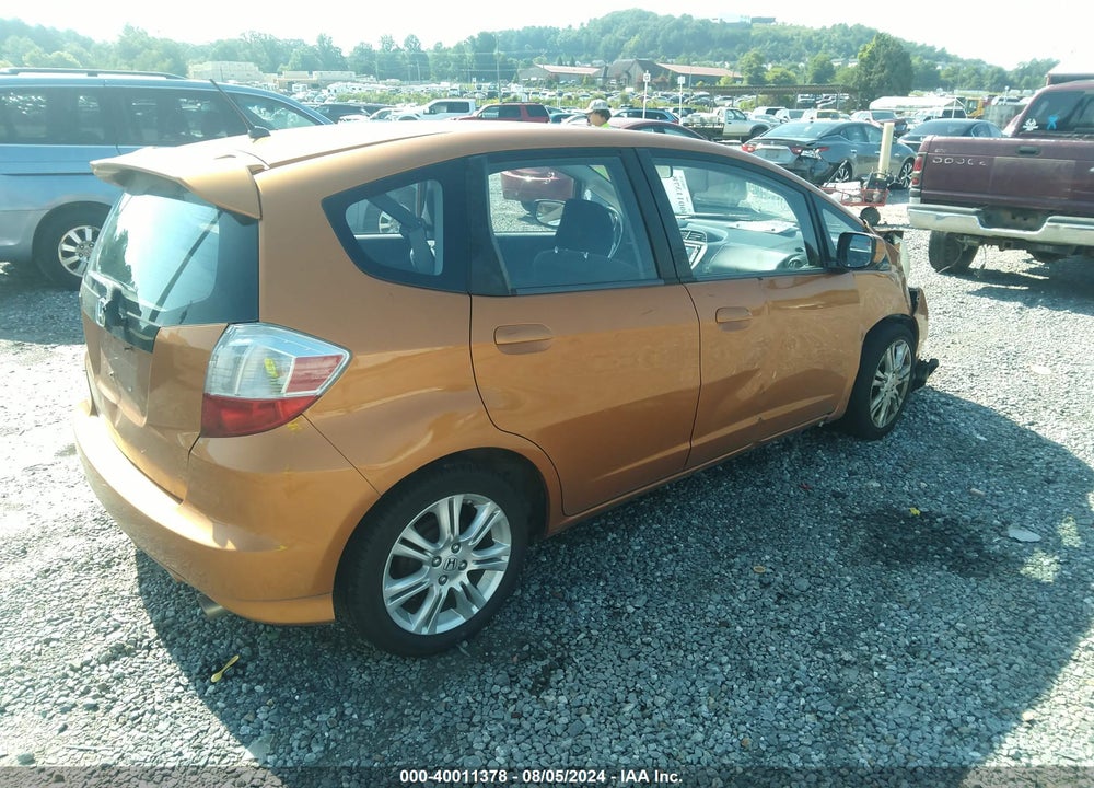 2009 HONDA FIT SPORT VIN: JHMGE88679S058419