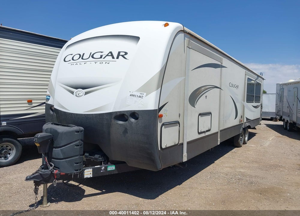2018 KEYSTONE RV COUGAR HALF-TON VIN: 4YDT33S2XJV509440
