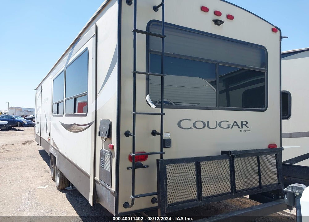 2018 KEYSTONE RV COUGAR HALF-TON VIN: 4YDT33S2XJV509440