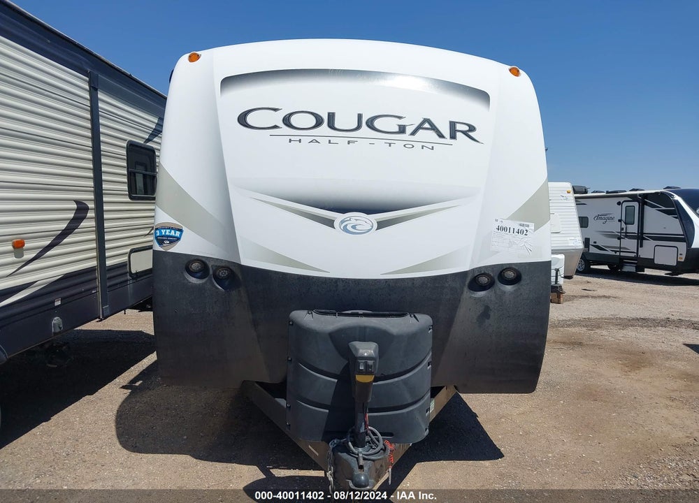 2018 KEYSTONE RV COUGAR HALF-TON VIN: 4YDT33S2XJV509440