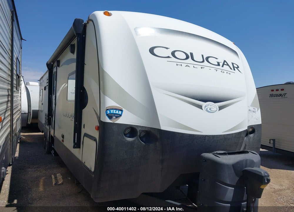 2018 KEYSTONE RV COUGAR HALF-TON VIN: 4YDT33S2XJV509440