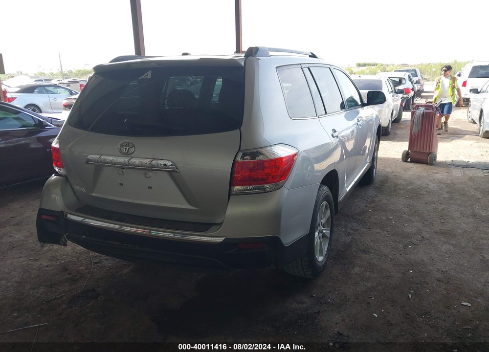 2013 TOYOTA HIGHLANDER SE V6 VIN: 5TDZK3EHXDS094974
