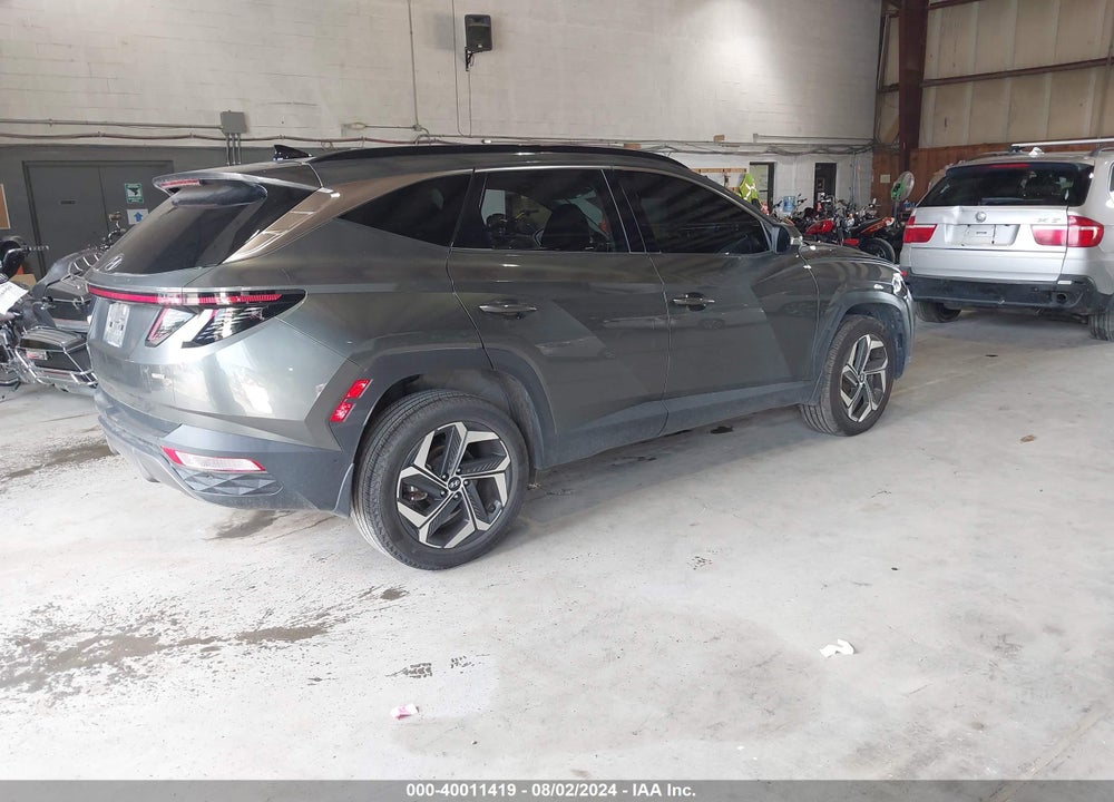 2022 HYUNDAI TUCSON LIMITED VIN: 5NMJECAE9NH137026