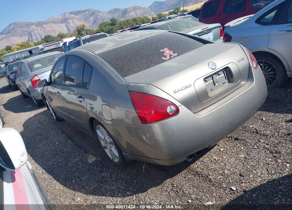 2005 NISSAN MAXIMA 3.5 SE VIN: 1N4BA41E75C868368
