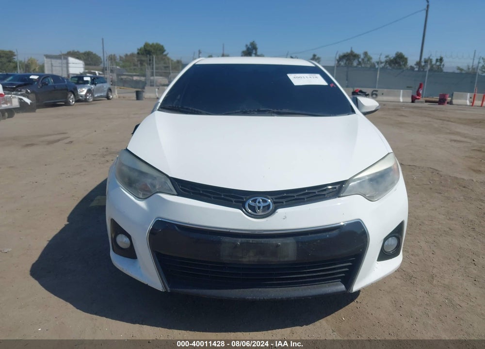 2016 TOYOTA COROLLA S PLUS VIN: 5YFBURHE6GP467831