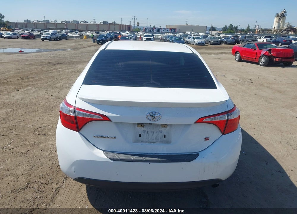 2016 TOYOTA COROLLA S PLUS VIN: 5YFBURHE6GP467831