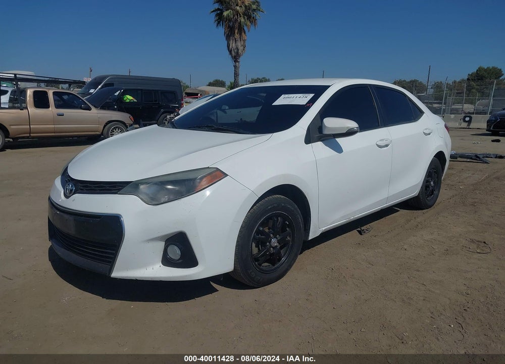 2016 TOYOTA COROLLA S PLUS VIN: 5YFBURHE6GP467831