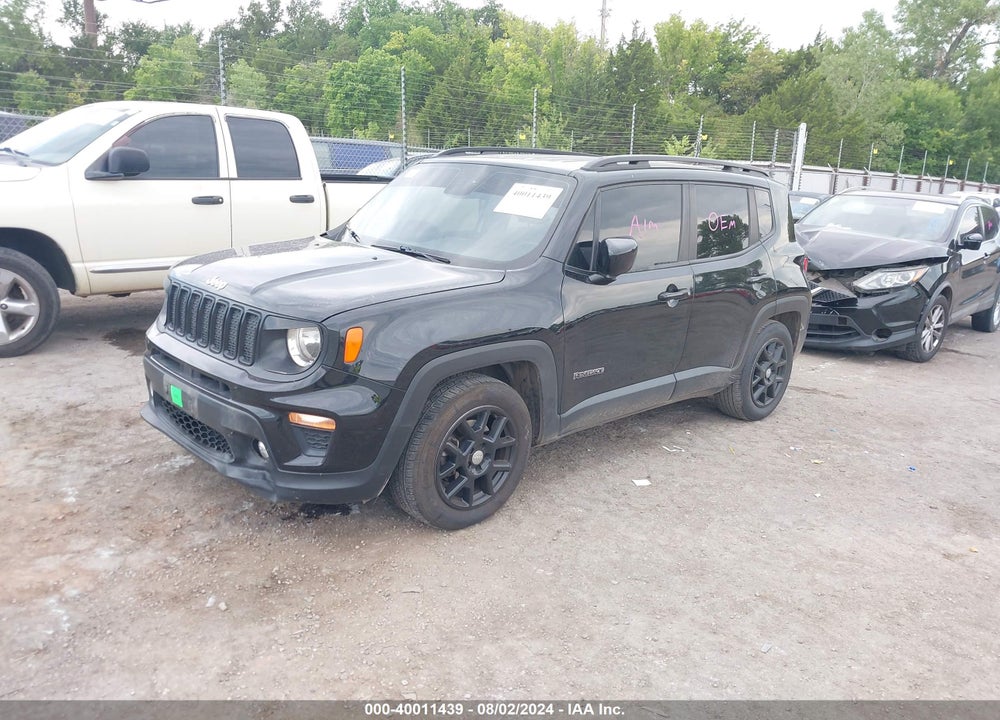2019 JEEP RENEGADE LATITUDE FWD VIN: ZACNJABBXKPK23826