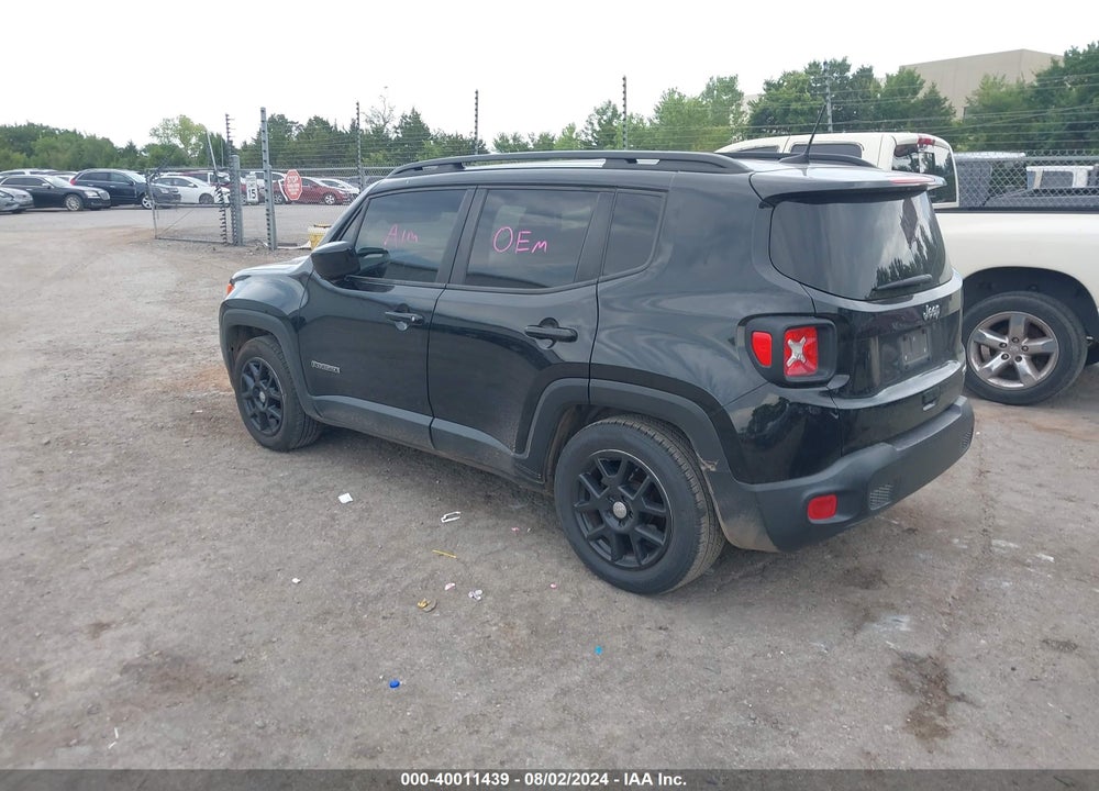 2019 JEEP RENEGADE LATITUDE FWD VIN: ZACNJABBXKPK23826