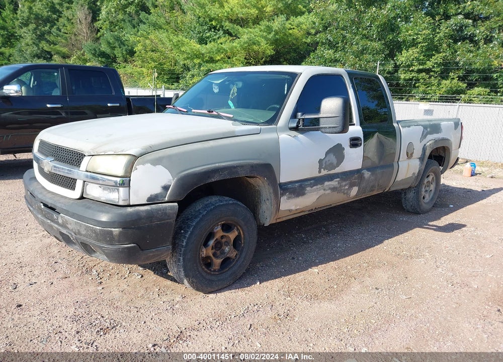 2004 CHEVROLET SILVERADO 1500 LS/LT/WORK TRUCK/Z71 VIN: 2GCEK19T741244757
