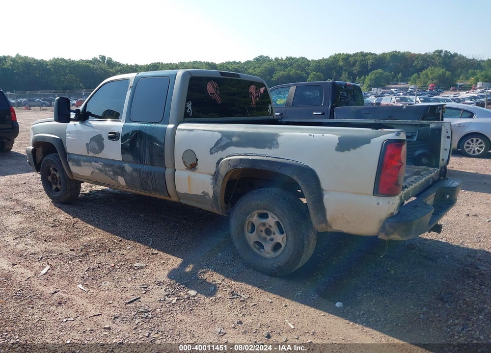 2004 CHEVROLET SILVERADO 1500 LS/LT/WORK TRUCK/Z71 VIN: 2GCEK19T741244757