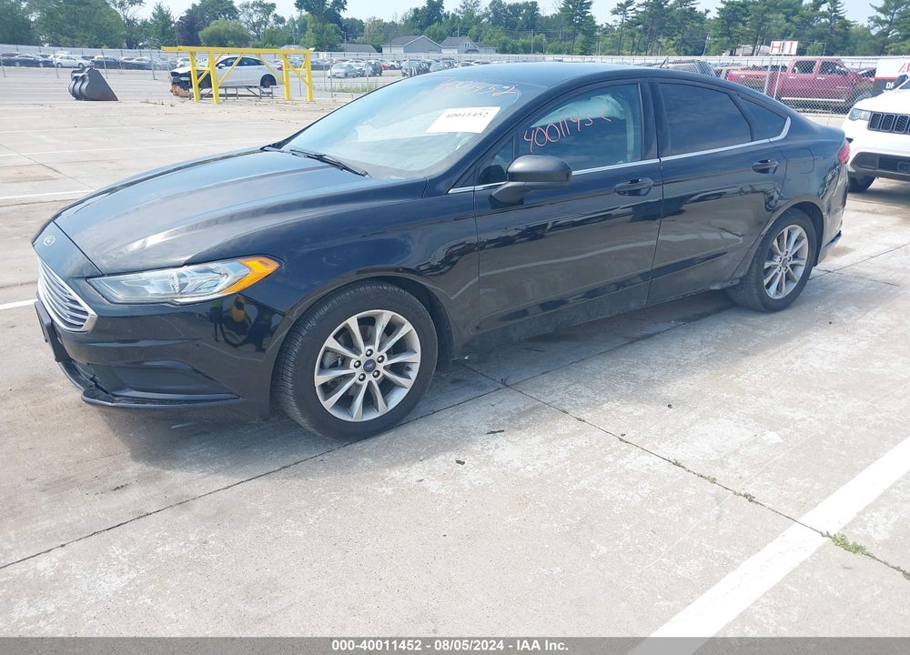 2017 FORD FUSION SE VIN: 3FA6P0H79HR199042