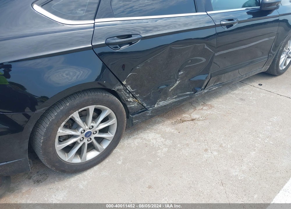 2017 FORD FUSION SE VIN: 3FA6P0H79HR199042