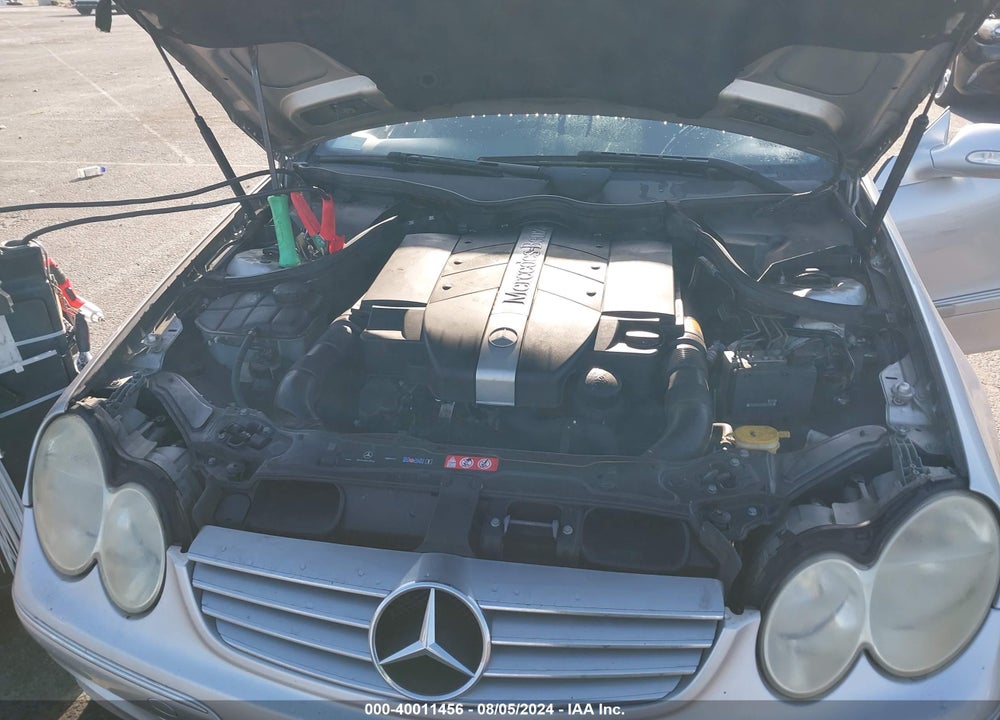 2004 MERCEDES-BENZ CLK 320 VIN: WDBTJ65JX4F110876