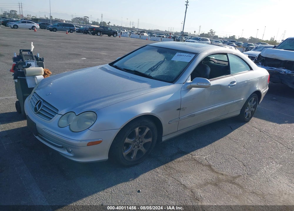2004 MERCEDES-BENZ CLK 320 VIN: WDBTJ65JX4F110876