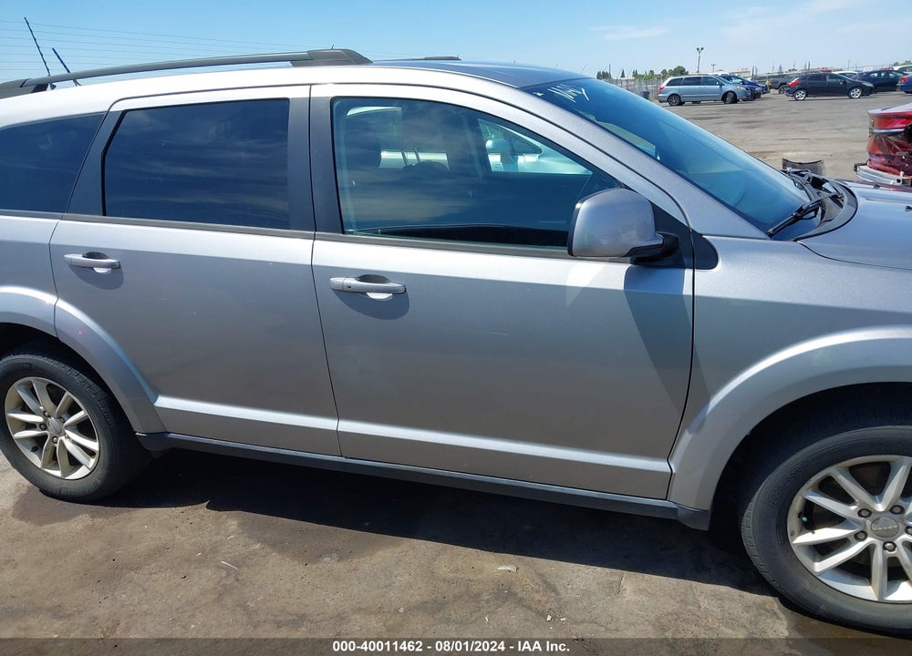 2016 DODGE JOURNEY SXT VIN: 3C4PDDBG1GT196659