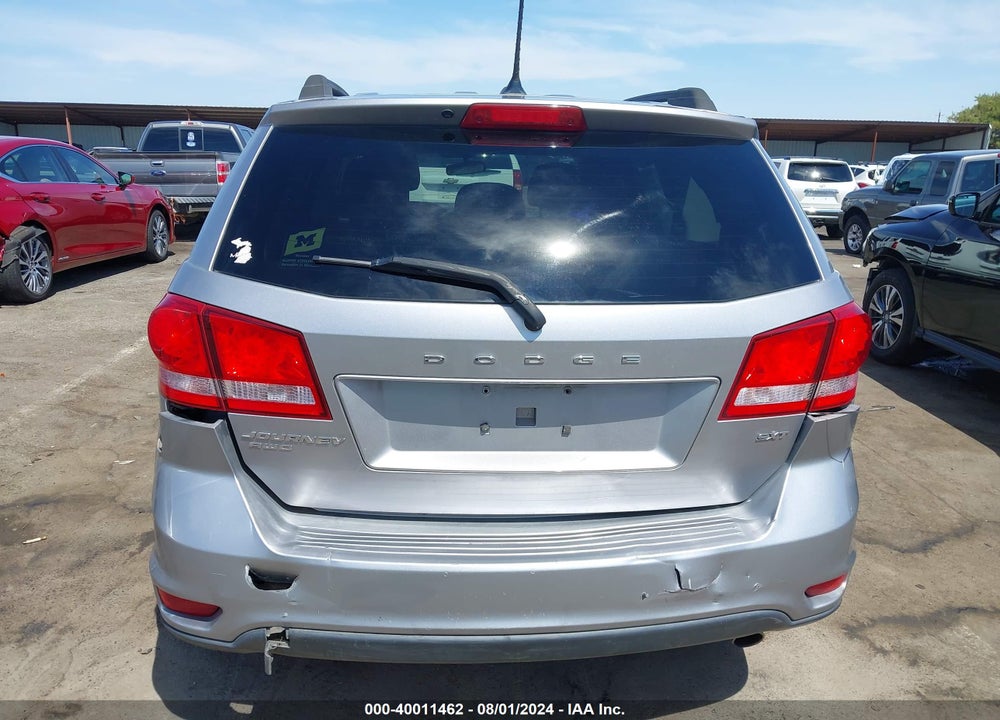 2016 DODGE JOURNEY SXT VIN: 3C4PDDBG1GT196659