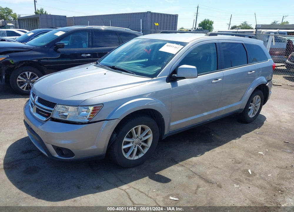 2016 DODGE JOURNEY SXT VIN: 3C4PDDBG1GT196659