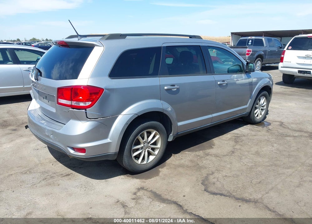2016 DODGE JOURNEY SXT VIN: 3C4PDDBG1GT196659