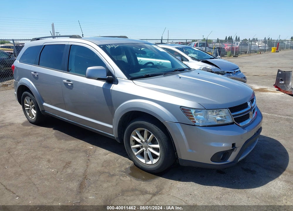 2016 DODGE JOURNEY SXT VIN: 3C4PDDBG1GT196659