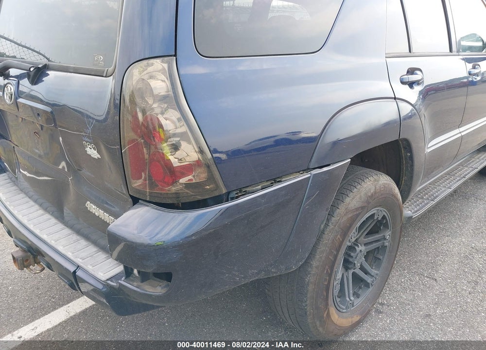2005 TOYOTA 4RUNNER SR5 V6 VIN: JTEBU14RX58050730