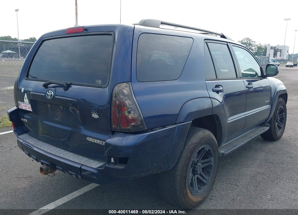 2005 TOYOTA 4RUNNER SR5 V6 VIN: JTEBU14RX58050730