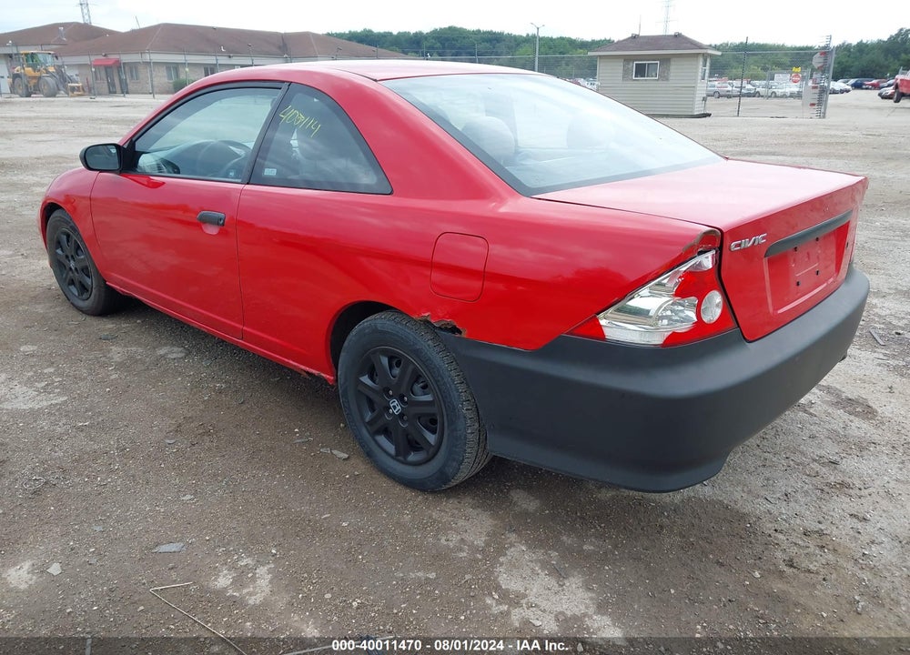 2004 HONDA CIVIC VP VIN: 1HGEM22154L036445