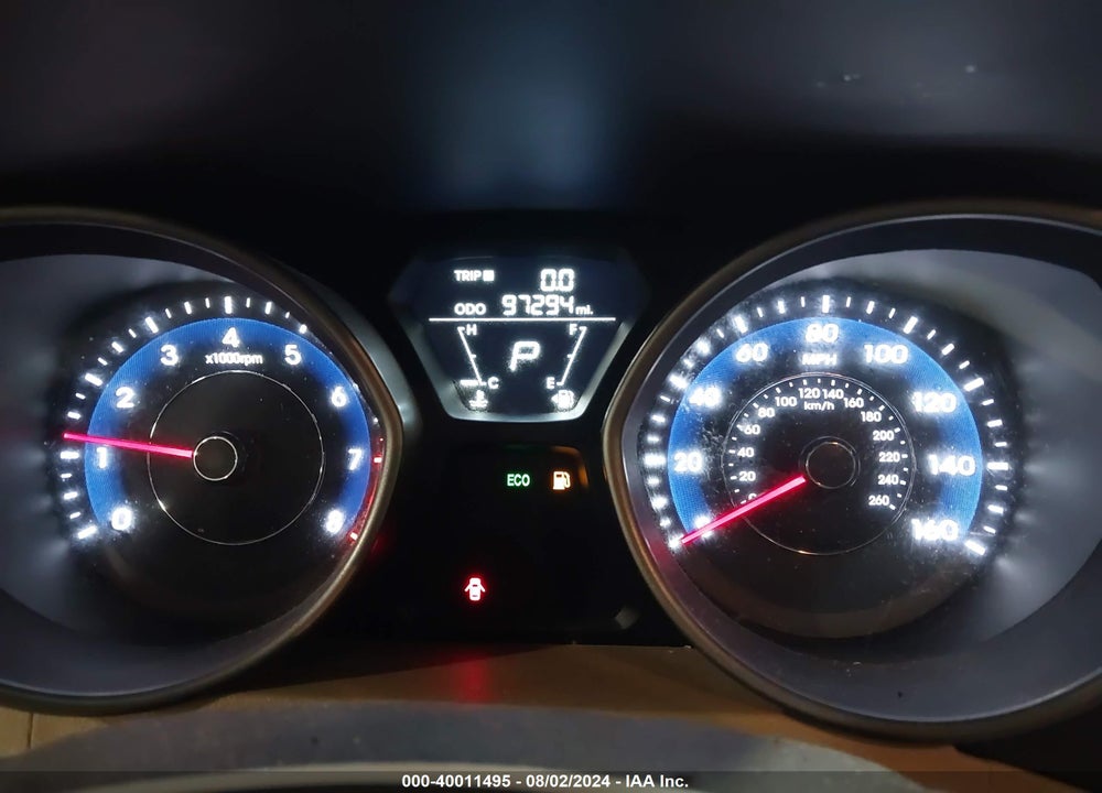2013 HYUNDAI ELANTRA LIMITED VIN: 5NPDH4AE7DH166214