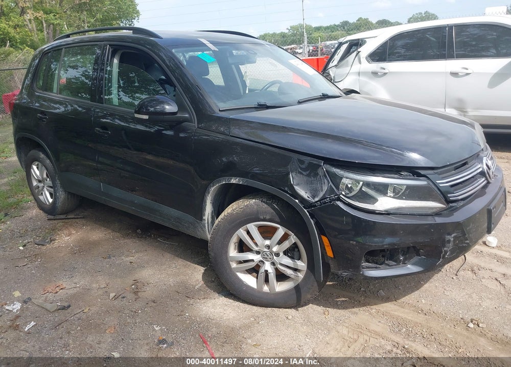 2016 VOLKSWAGEN TIGUAN S VIN: WVGAV7AX0GW573798