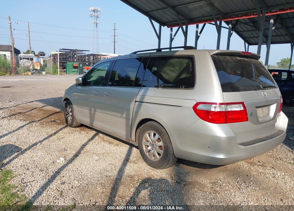 2005 HONDA ODYSSEY EX-L VIN: 5FNRL38765B065283