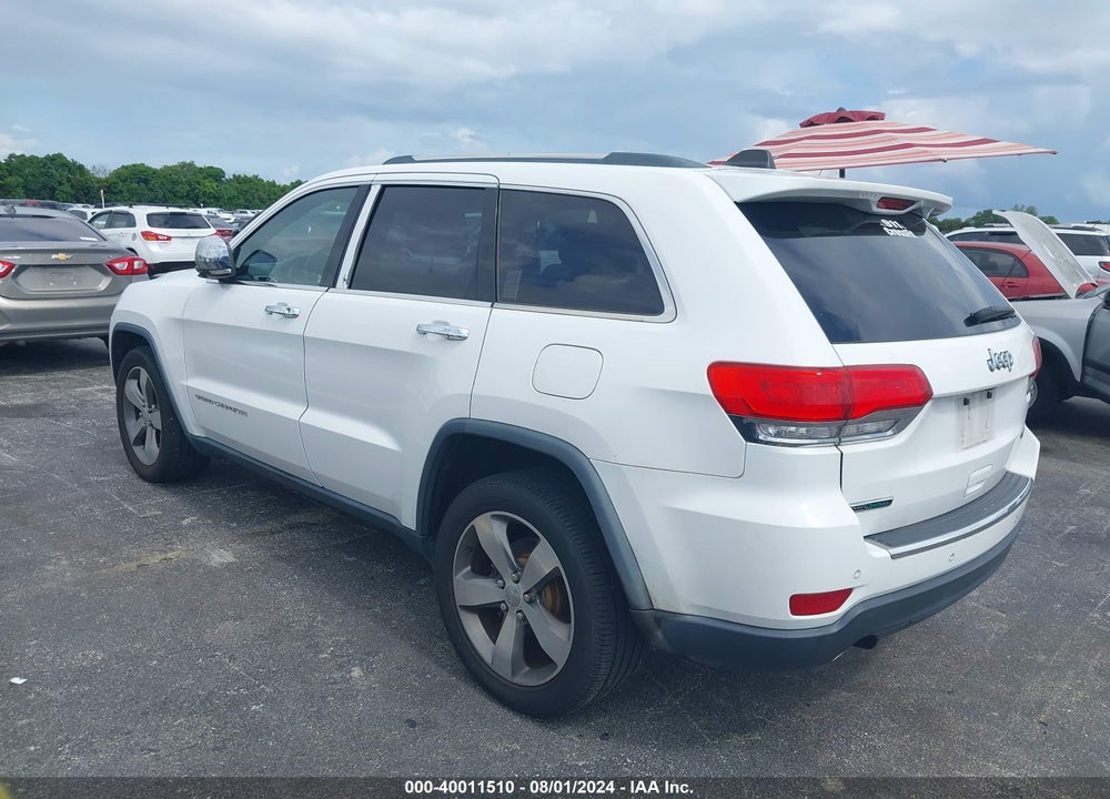 2014 JEEP GRAND CHEROKEE LIMITED VIN: 1C4RJEBM2EC581430
