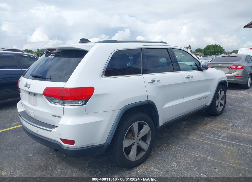 2014 JEEP GRAND CHEROKEE LIMITED VIN: 1C4RJEBM2EC581430