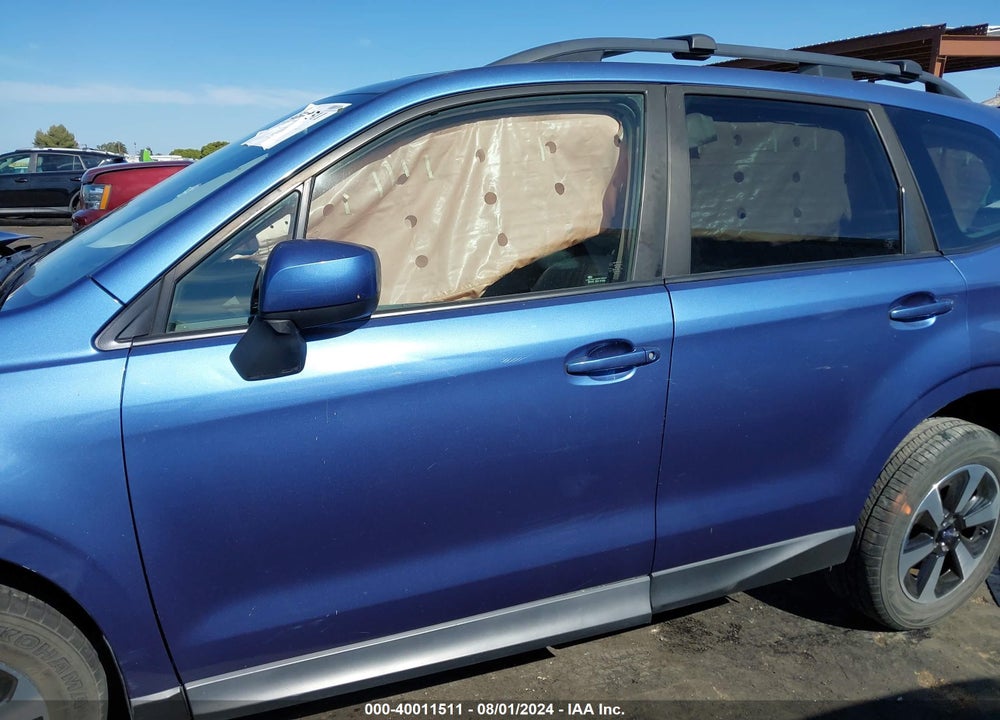 2018 SUBARU FORESTER 2.5I PREMIUM VIN: JF2SJAEC2JG447809