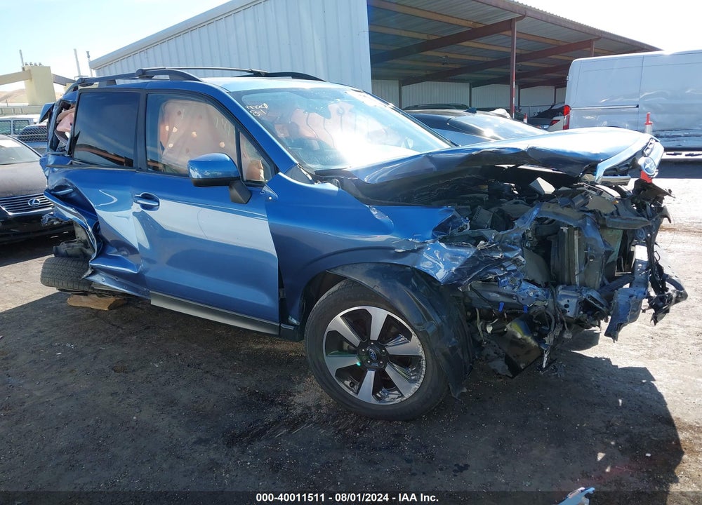 2018 SUBARU FORESTER 2.5I PREMIUM VIN: JF2SJAEC2JG447809
