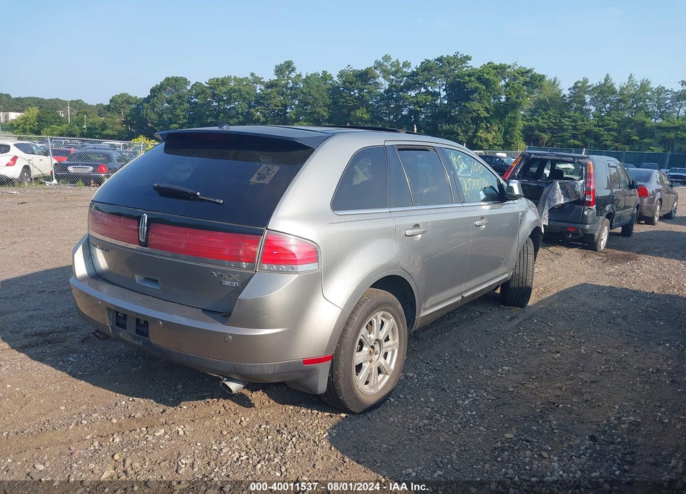 2008 LINCOLN MKX VIN: 2LMDU88CX8BJ00622