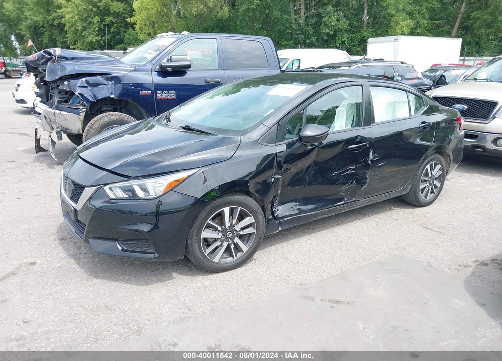 2021 NISSAN VERSA SV XTRONIC CVT VIN: 3N1CN8EV6ML883163