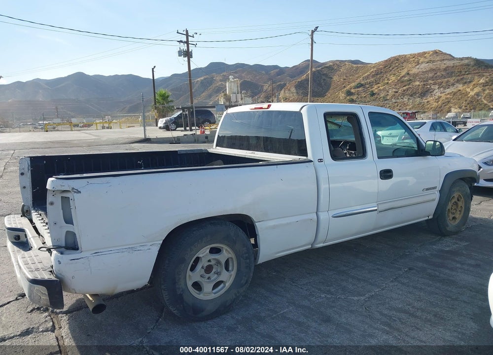 2004 GMC SIERRA 1500 SLE VIN: 2GTEC19VX41193673
