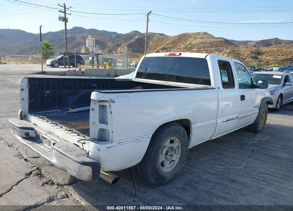2004 GMC SIERRA 1500 SLE VIN: 2GTEC19VX41193673